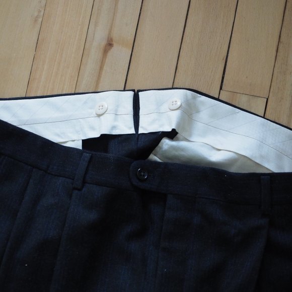 👔 Costume Hickey-Freeman 44L | 100% Cotton | Made in USA - Picture 12 of 16